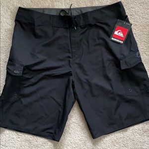 NWT Quiksilver Manic Boardshorts (Black)